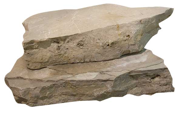 Ledgestone-Wisconsin Natural Slab Steps Lb