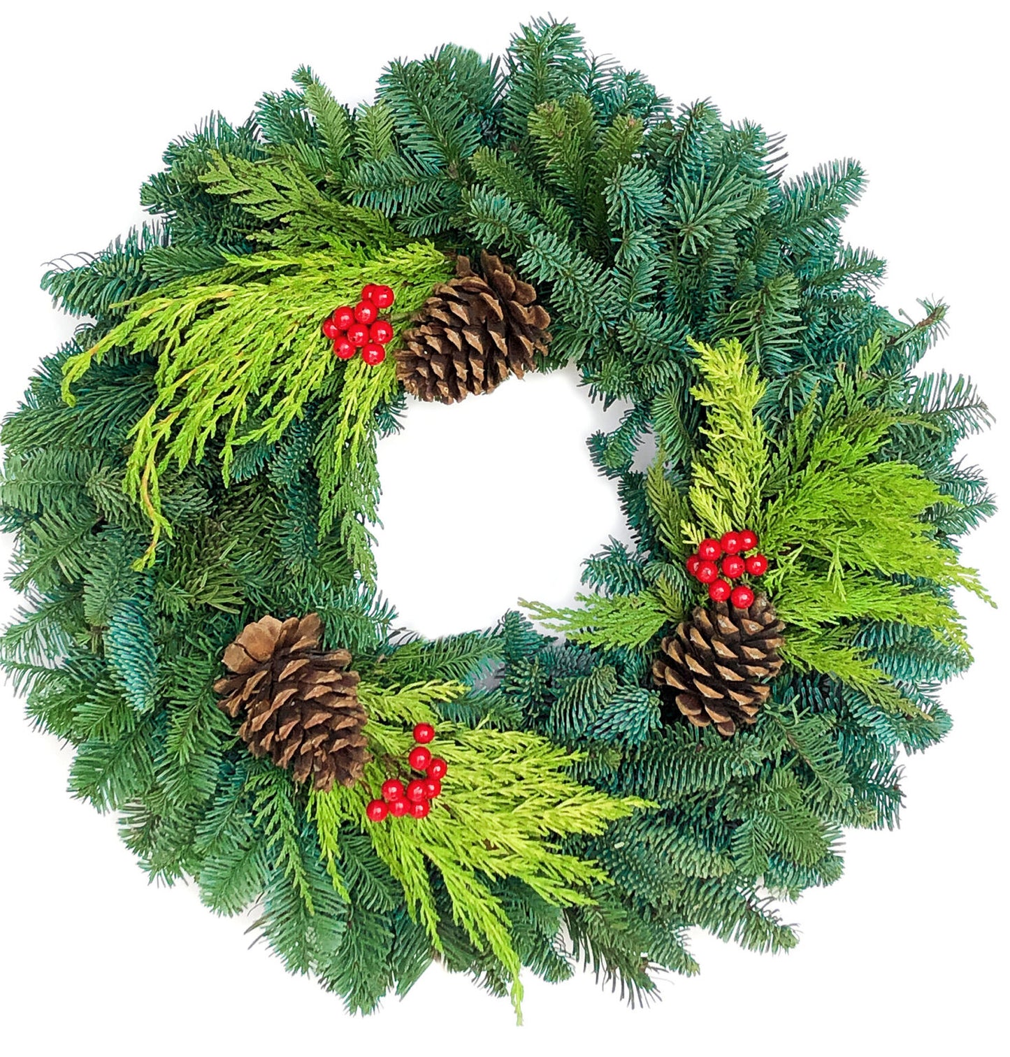 Wreath-Lemon Cypress 22"