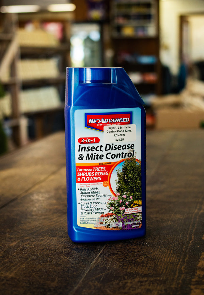 spider mites solution for plants Bayer-3 In 1 Mite Control Conc 32 oz. – Country Arbors Nursery