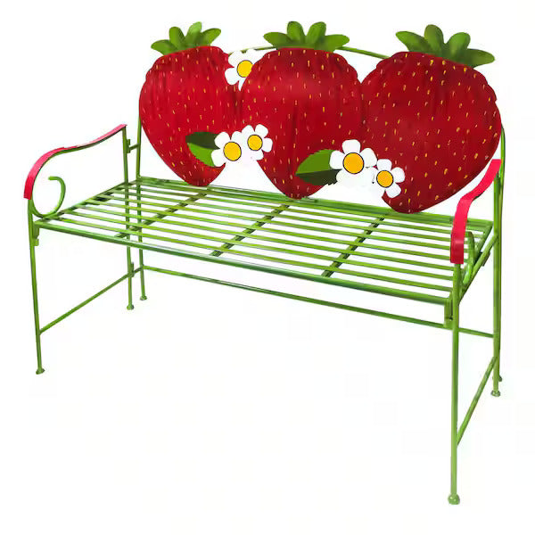 Bench-Metal Strawberry