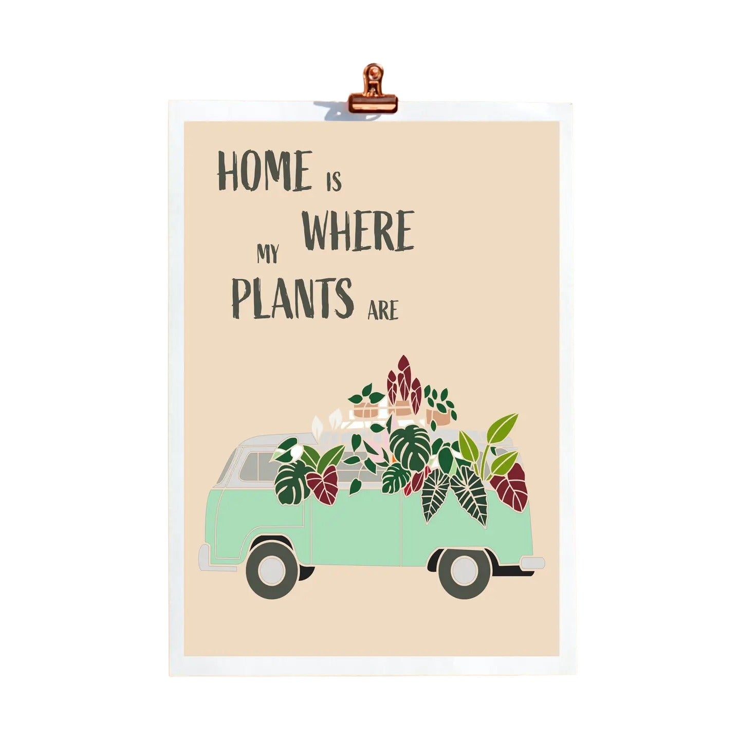 Poster - Plant Van