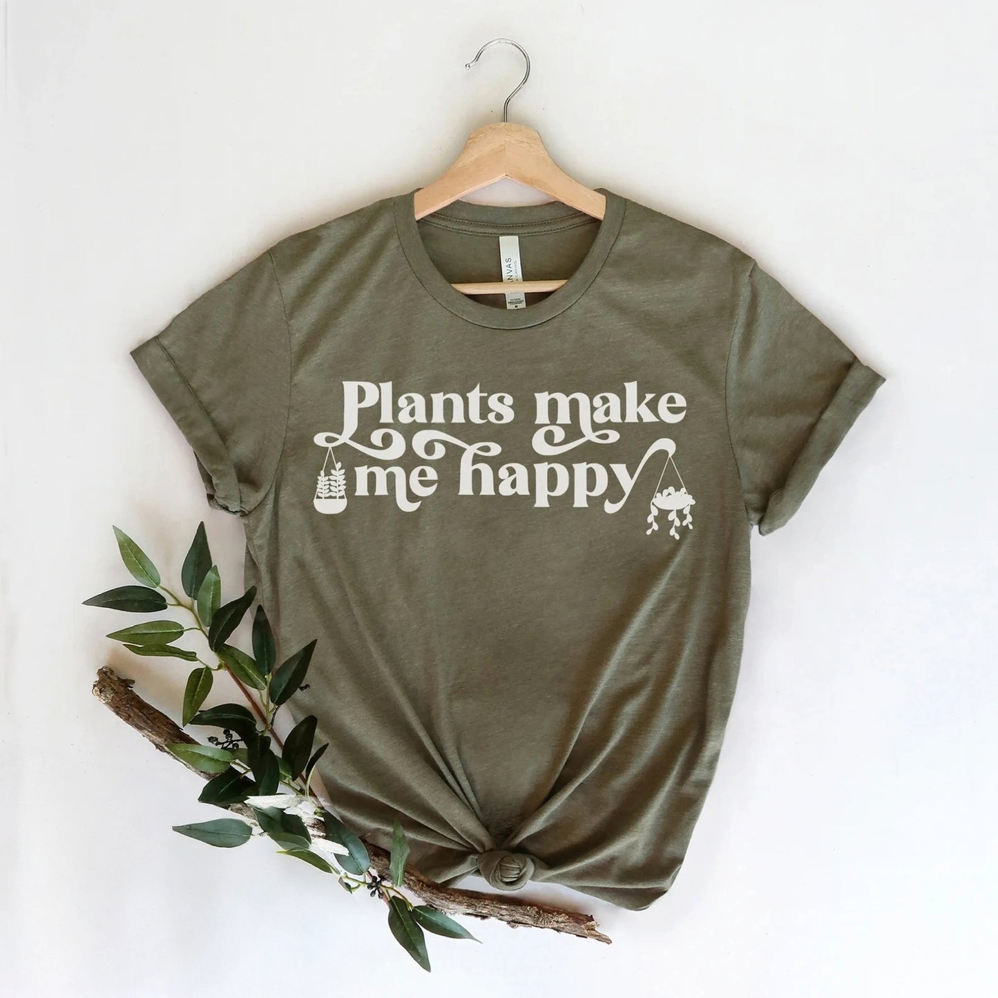 Shirt-Plants Make Me Happy