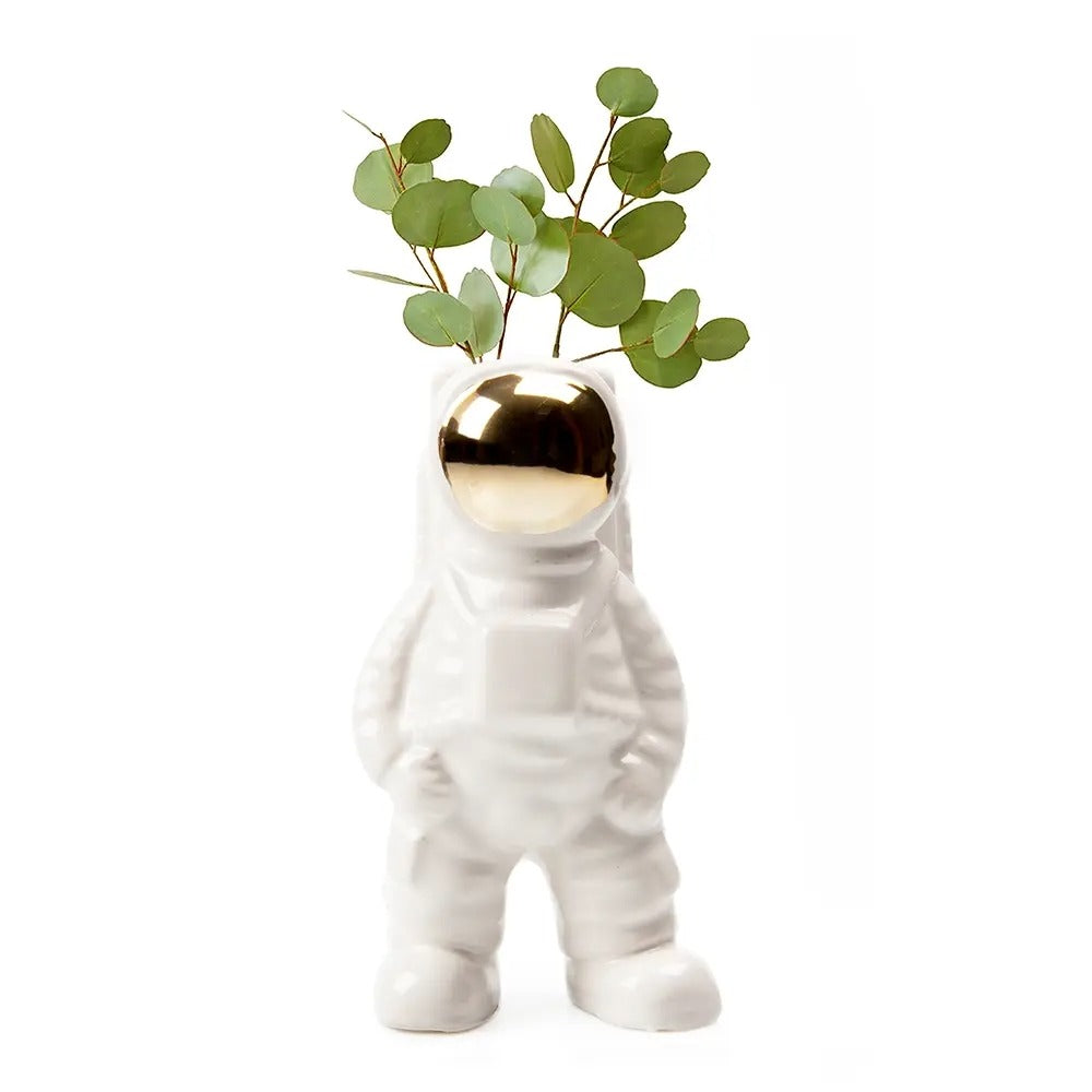 Vase-Astronaut Ceramic