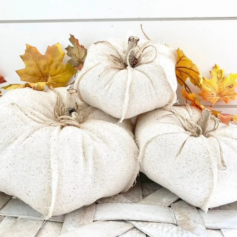 Pumpkin Set-Natural Cotton