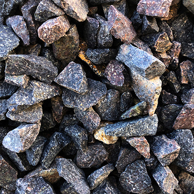 dresser trap rock Rock-Trap Rock 3/4" 1 Ton – Country Arbors Nursery