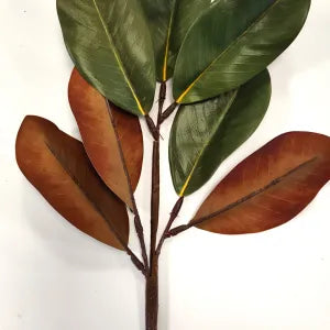Spray-Faux Magnolia 24"