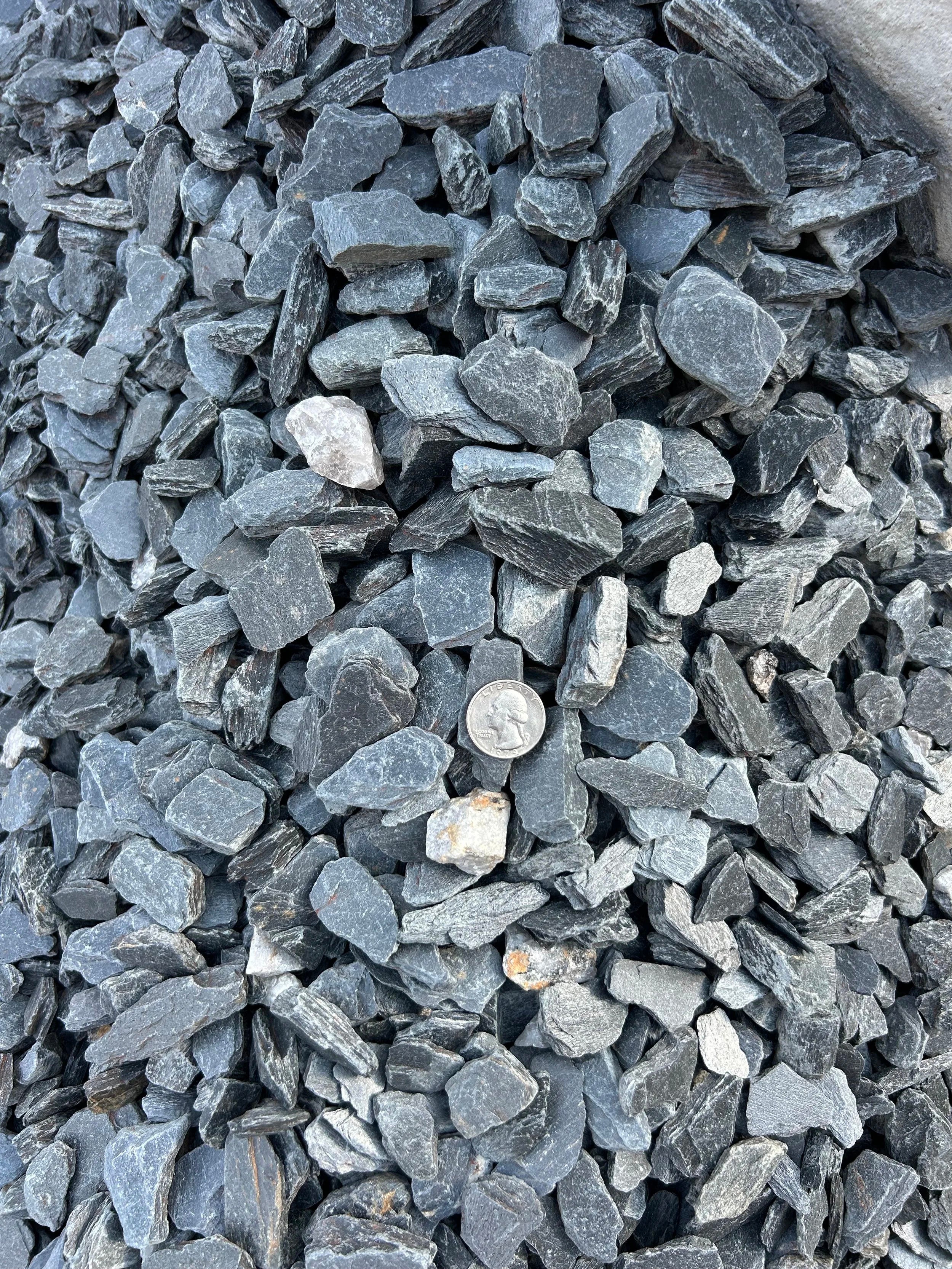 Rock-Gray Slate Mini .5cf – Country Arbors Nursery