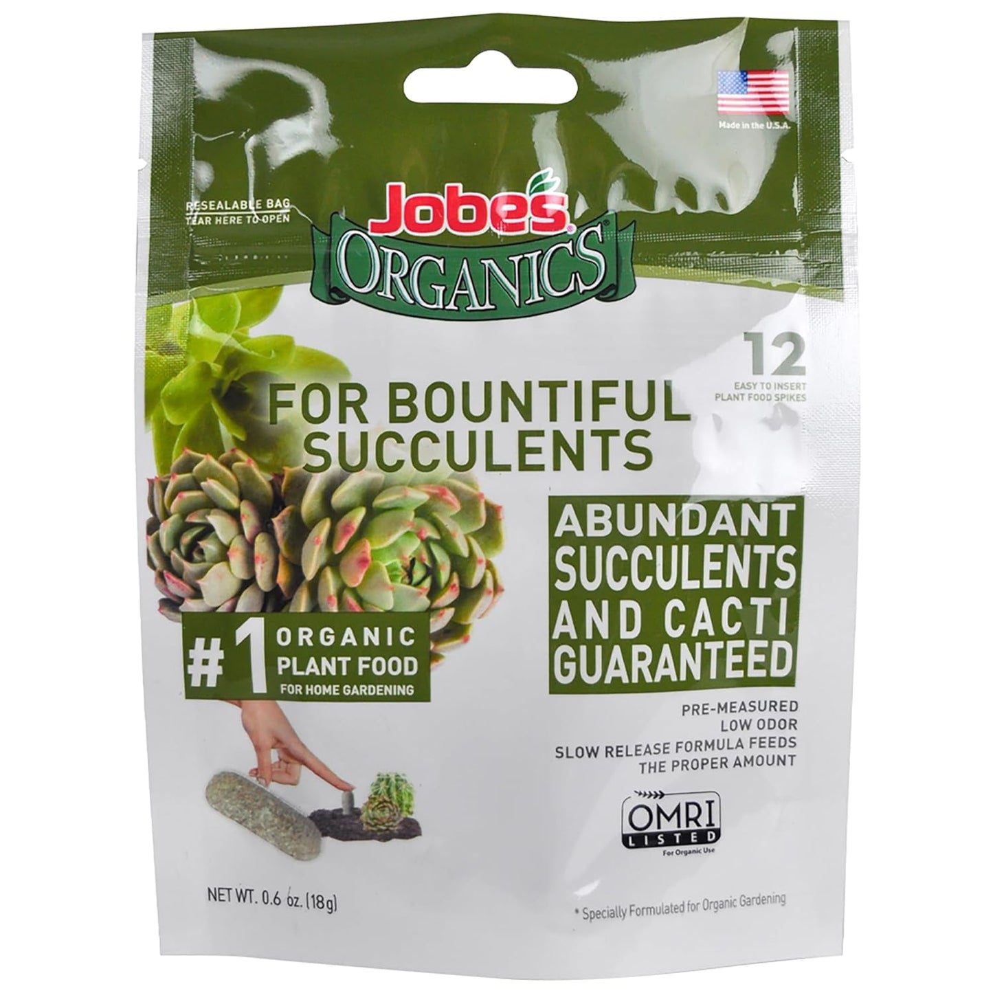 Fertilizer-Succulent Spike 12p
