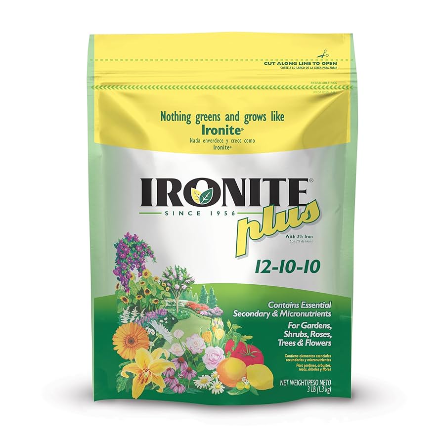 Ironite-Plus 12-10-10 3Lb