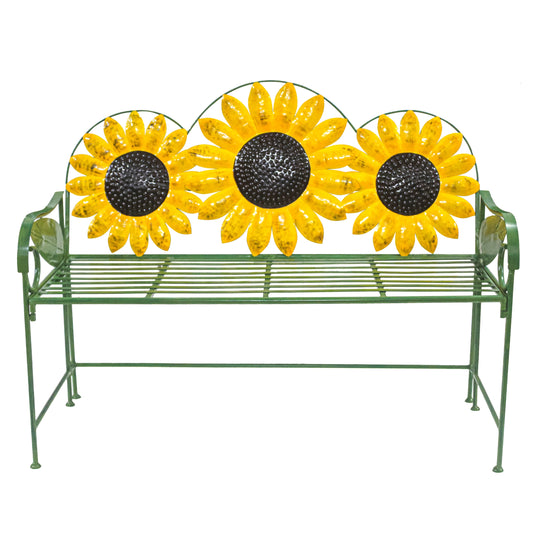 Bench-Metal Sunflower