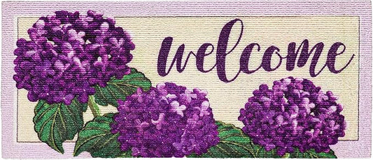 Mat-Hydrangea Welcome