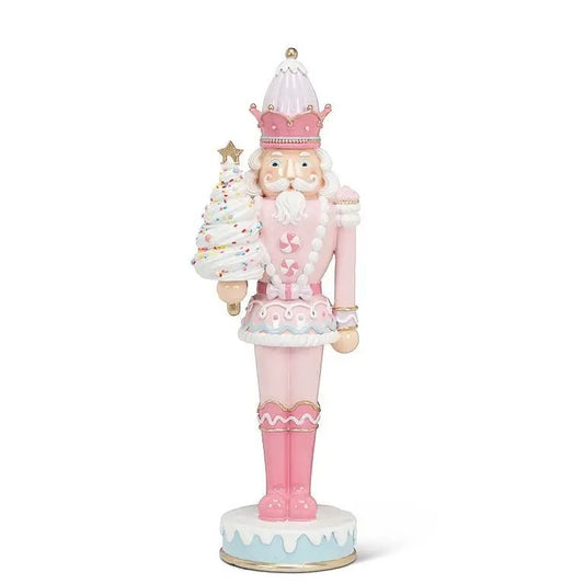 Pink Shiny Large Candy nutcracker
