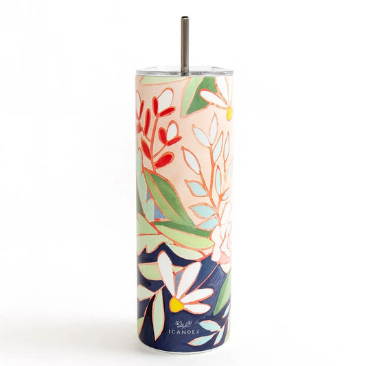 Tumbler-Watercolor Floral