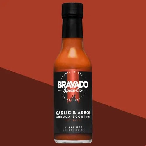 Hot Sauce-Garlic & Arbol Moruga