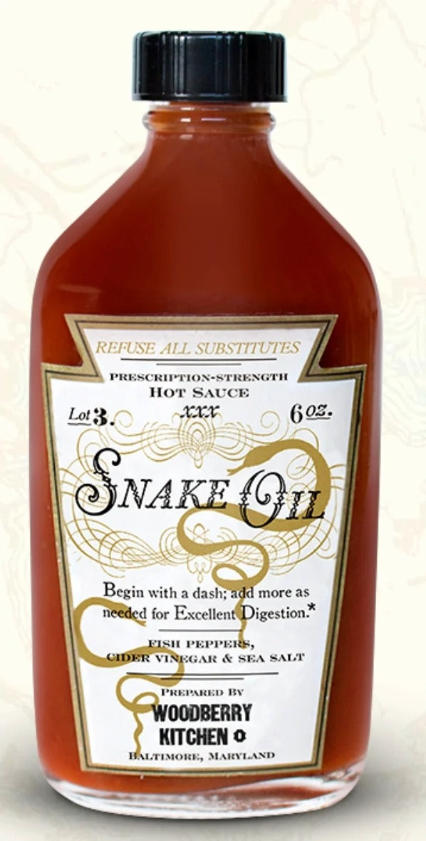 Hot Sauce-Snake Oil 6 oz