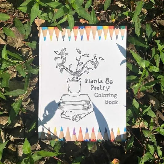Coloring Book-Plants & Poetry
