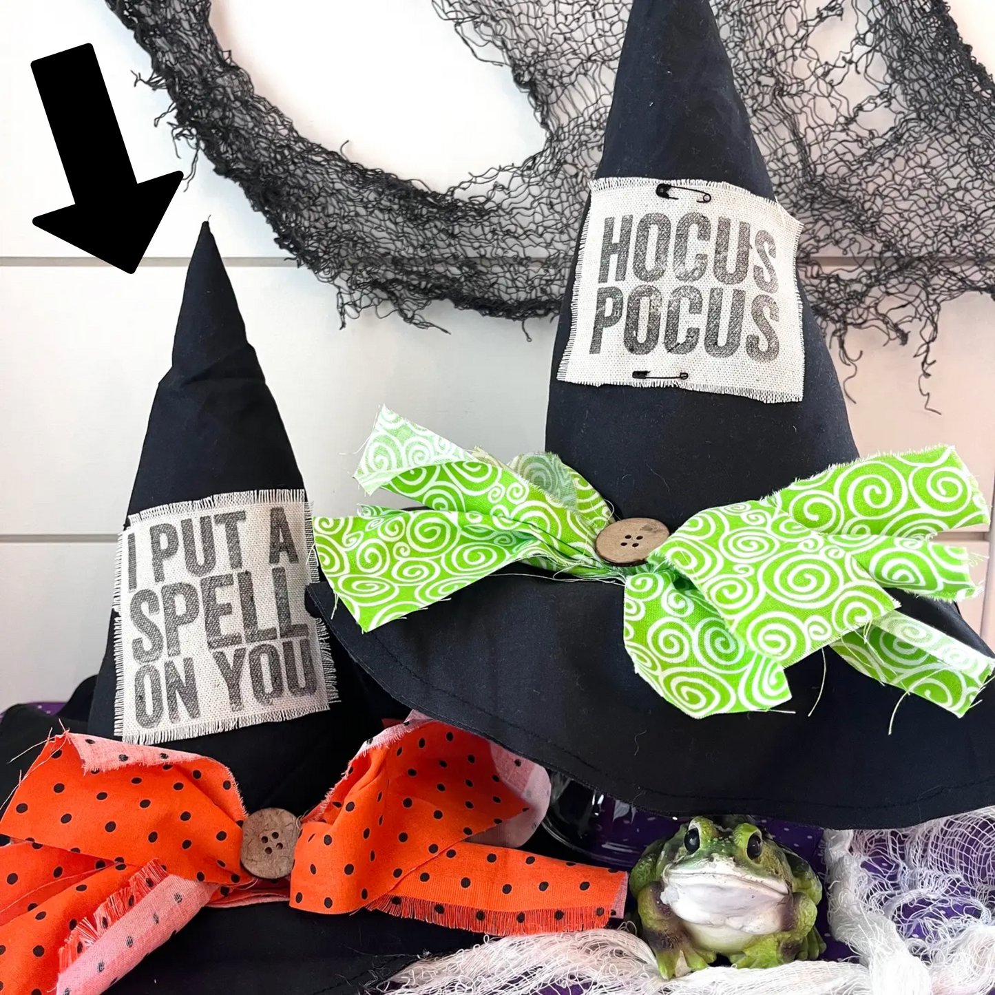 Hat-Spell On You Witch Decor