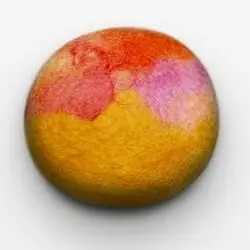 Lemon Zest Felted Soap