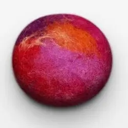 Rose Geranium Felted Soap