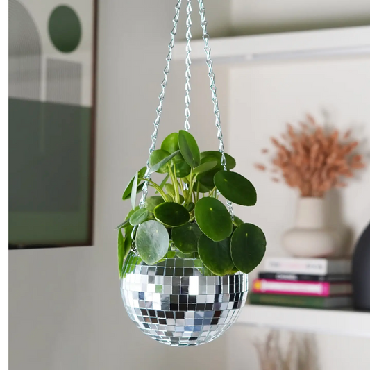 Disco ball Planter