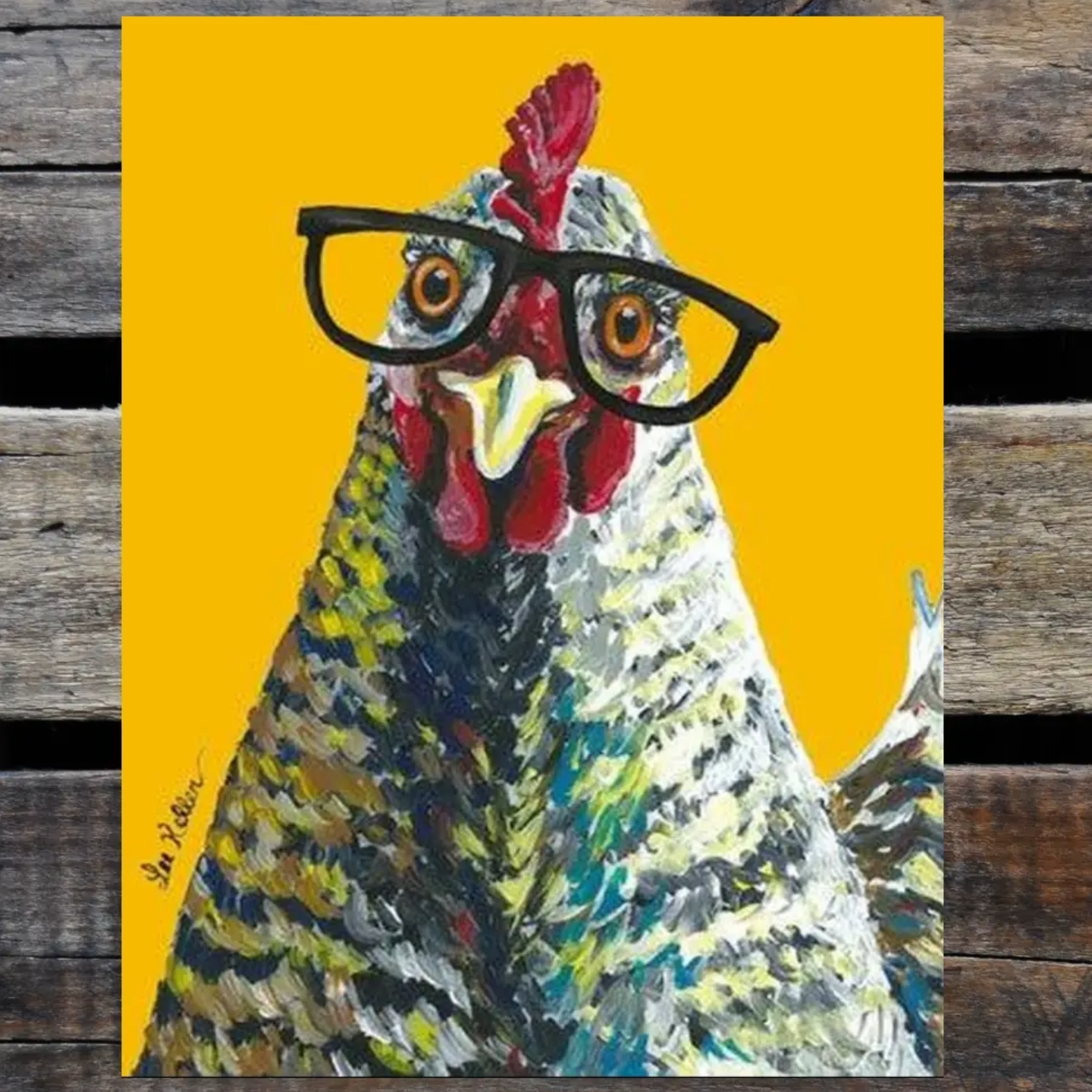 Williaminia Chicken Tin Sign