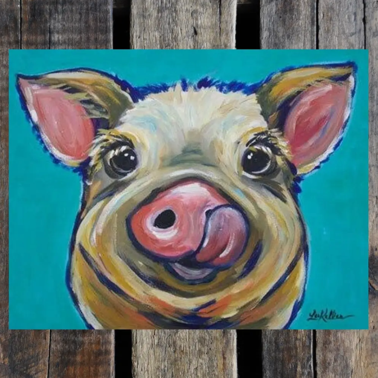 Caesar Pig Sign