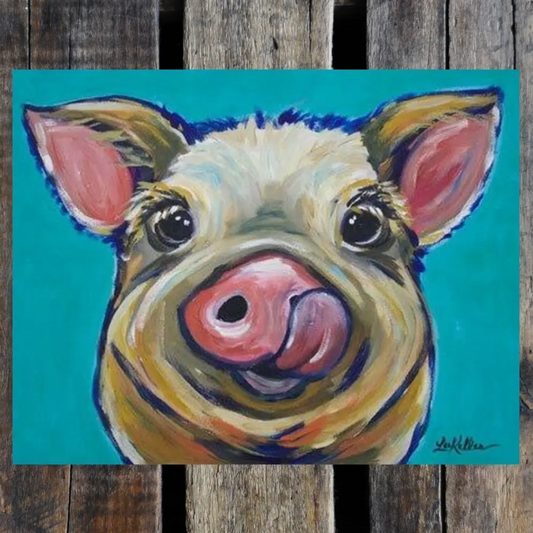 Caesar Pig Sign